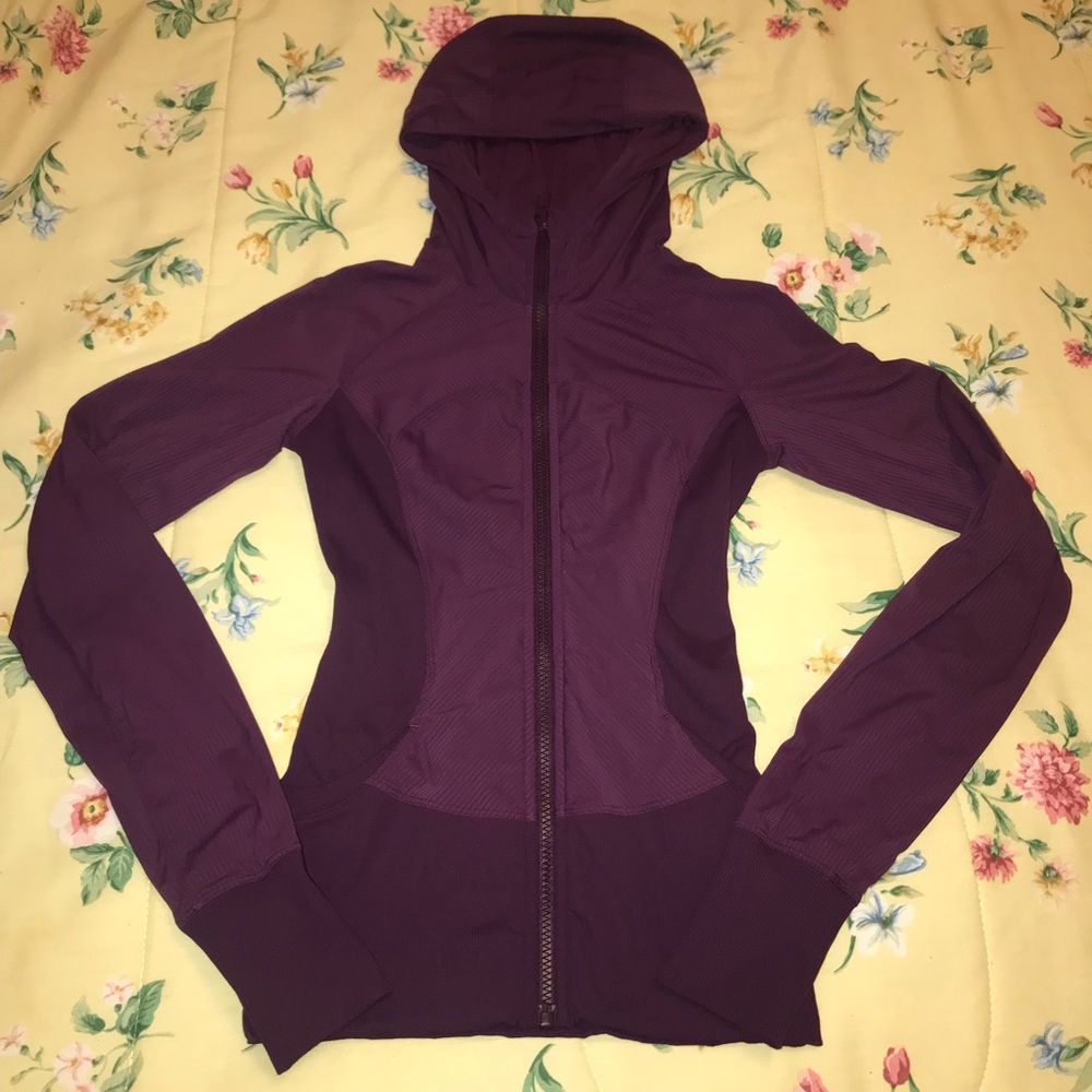 Lululemon Reversible ZIP Up Hooded Jacket Size 2